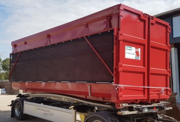 Ultralight roll-off containers for the EBM Bauer company