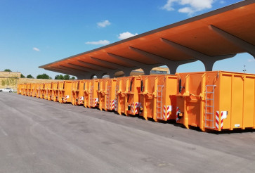 Roll-off containers for the city of Augsburg