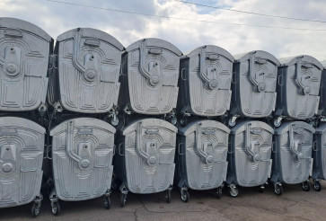 Containers 1100 l voor Chisinau