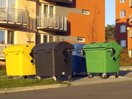 Plastic Containers (for residual/sorted waste)