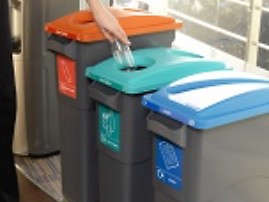 Recyclebakken voor binnen