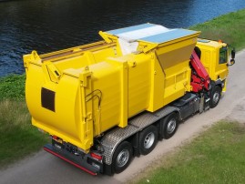 Mobiele perscontainers voor droog afval - 0