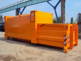 Mobiele perscontainers voor droog afval - 2